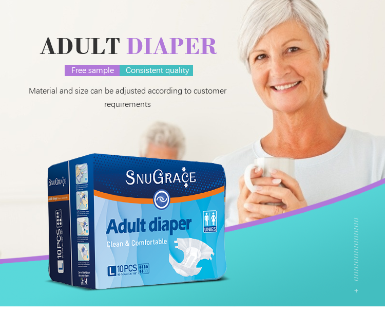 ISO9001/ISO14001 BV Certified High Absorption Adult Diaper For Men 5000 Ml