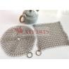 Buy cheap Weld Type Round Rings Stainless Steel Chainmail Cleaner For Glass from wholesalers