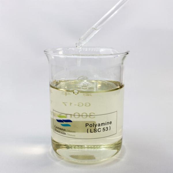 Buy cheap Cationic Copolymer Polyamine Flocculant Water Treatment Purification High Purity from wholesalers