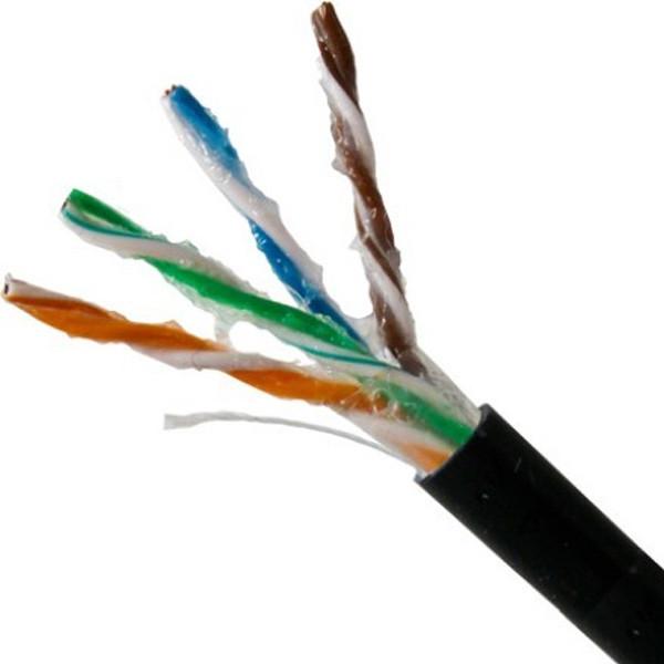Buy cheap 1000FT UTP CAT5E Cable Outdoor PE Cable 24AWG Extend To 350MHz Filling Glue Cable from wholesalers