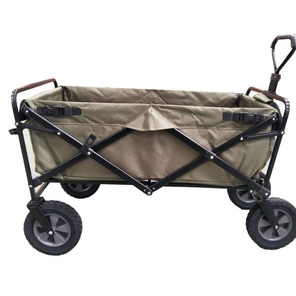 Buy cheap Tools Heavy Duty Steel Iron Camping Trolley at Qingdao Port Portable Beach Wagon Cart from wholesalers