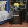 Buy cheap Lacquer Bedside Table 55x45x55cm Luxury Modern Furnitures from wholesalers