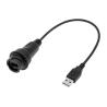 Buy cheap Brass Connector Coaxial Video Audio Cables Aluminum Mylar Shielding 1080p Resolution 18AWG Cable from wholesalers