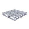 Buy cheap Galvanized Finished Steel Pallet, Uniform Floor Static Capacity 8000 Lb, Uniform Fork Dynamic Capacity 4000 Lb from wholesalers