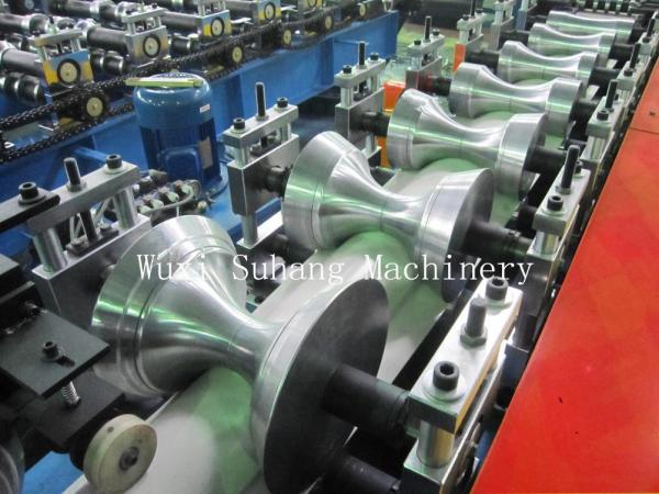 Buy cheap PLC Control Roof Ridge Cap Roll Forming Machine For Galvanized Steel Sheet from wholesalers