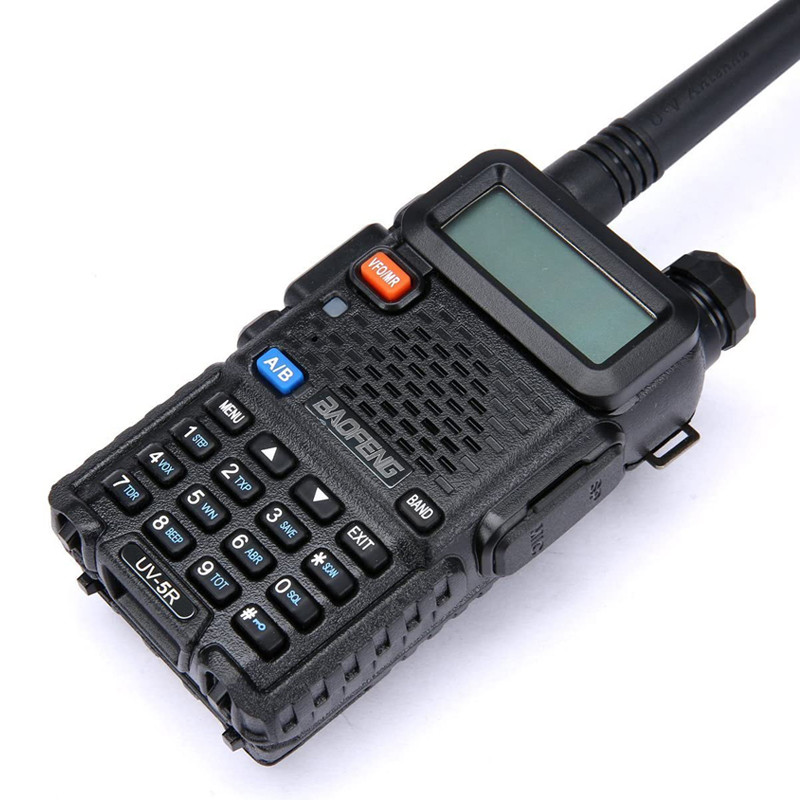 5 Watt Dual Band Two Way 3800mAh UHF Walkie Talkie 2.5ppm