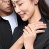 Buy cheap 0.14cm 1.8g Sterling Silver Jewelry Rings Shell Shaped Party 925 Silver Ring from wholesalers