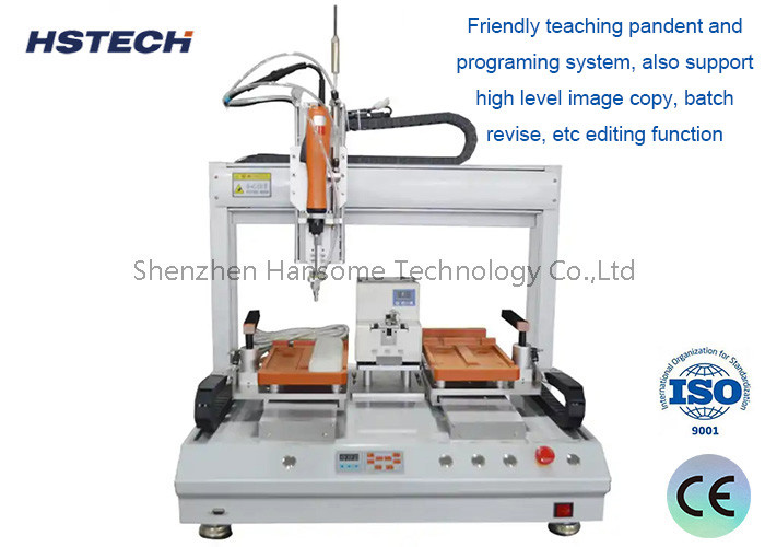 Double-Head Screw Fastening Machine with Hand-Held Screwdriver and Flexible Operation
