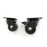 Buy cheap Industrial Cart Medium Duty Caster Wheels 100mm 75mm Orange PVC from wholesalers