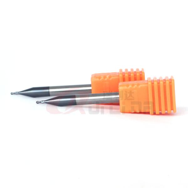 Buy cheap 3/8" 1/8" Uncoated Solid Carbide Ball End Mill For Stainless Steel 2 Flute from wholesalers