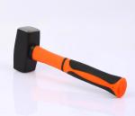 Forged steel Stoning Hammer(XL0064) with painted surface and rubber handle,