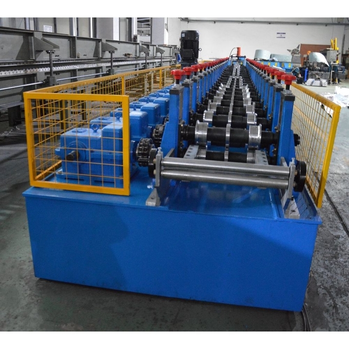 Gcr15 Upright Rack Roll Forming Machine Hydraulic For Storage Shelf 1