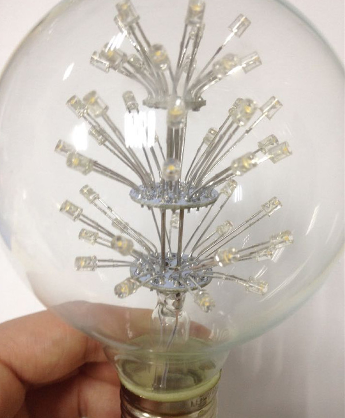 PARTY LIGHTING LED S14 BULB ENERGY SAVING E26 MEDIUM BASE 0.5W 120VOLT