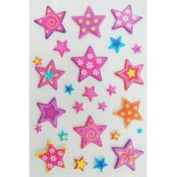 Buy cheap Die Cut Soft Star Shaped Stickers , Safe Non Toxic Custom Star Stickers product