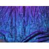 Buy cheap Anti - Mildew Garment Leather Fabric 54" Width Purple Color Customized Printed from wholesalers