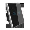 Buy cheap Tuya Wifi Smart Timer Switch Manufacturer Eu Standard 2 gang Led Sensor Light Voice Control Touch from wholesalers