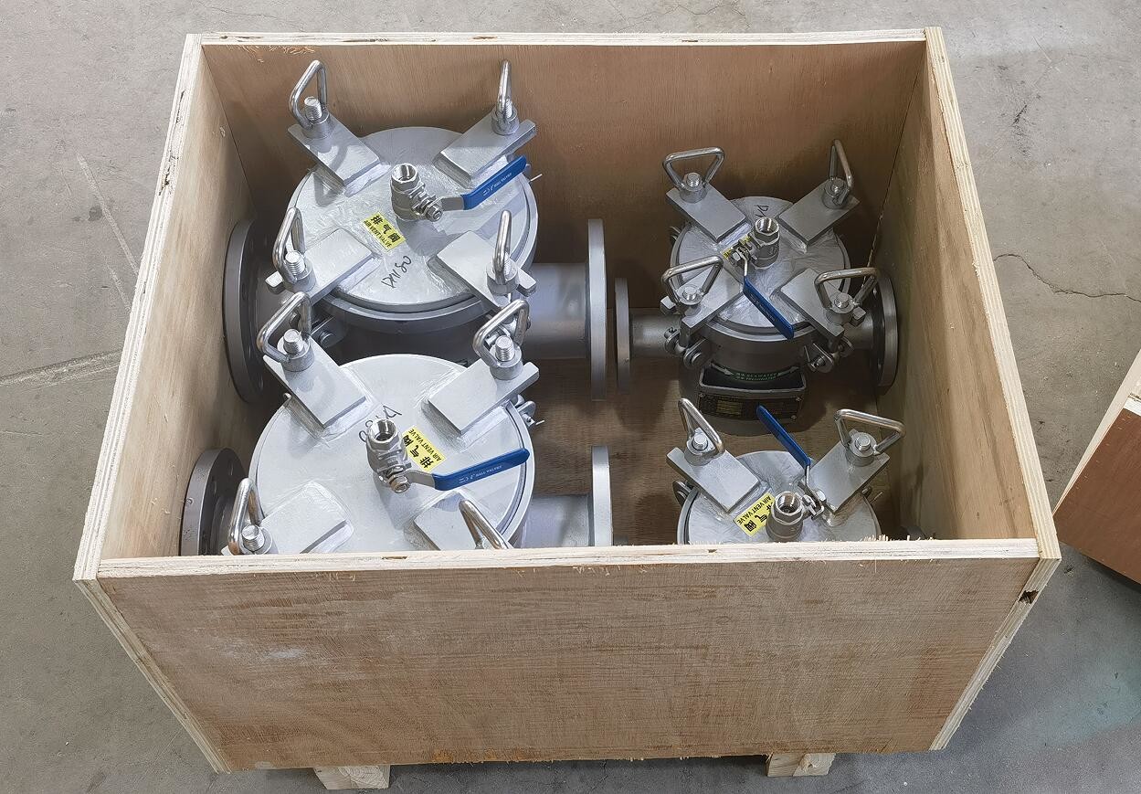 AS80 CB/T497 Stainless Steel Seawater Filter - Marine Single Seawater Filter Model