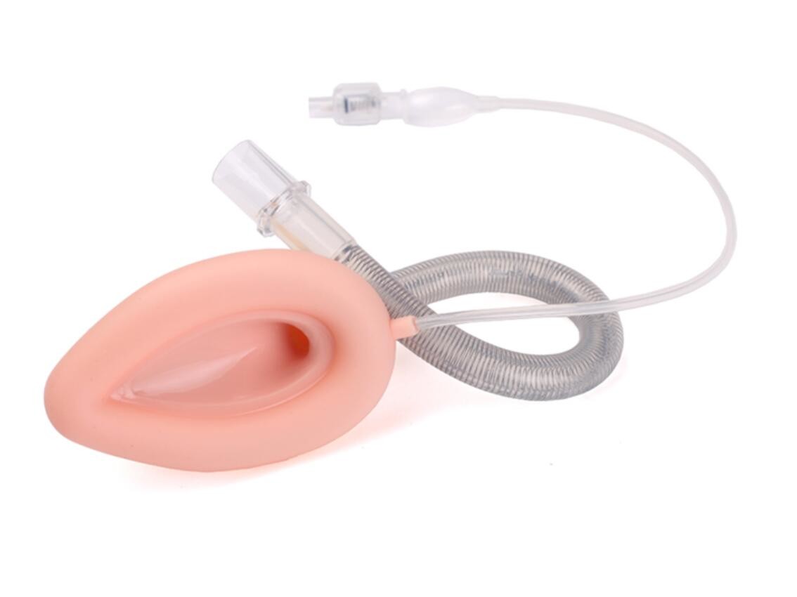 Reinforced Silicone Flexible Laryngeal Mask Airway LAM Medical Consumables