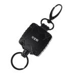 Deyi Badge Reel Heavy Duty Metal Retractable Keychain Outdoor Black 6862
