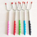 45inch Camping Stainless Steel Houseware Extending Campfire Roasting Sticks