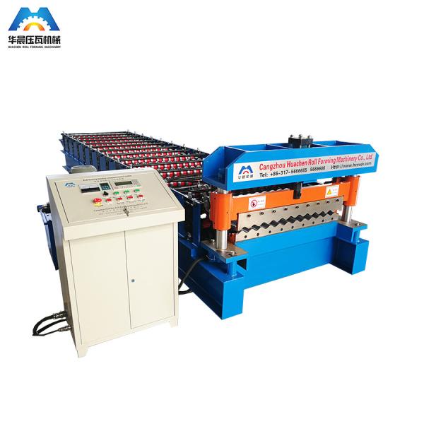 Buy cheap Corrugated Panel Roll Forming Machine 1000mm Coils from wholesalers