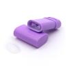 Buy cheap Industrial Cosmetic Oval Lotion Bar Stick Refillable Plastic Purple Lipbalm Tube Twist up Deodorant Container 5g 15g 20g from wholesalers