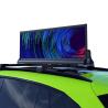 Buy cheap P2.5 P2.96 Ultra Thintaxi top led sign 5000nit car advertising screen from wholesalers