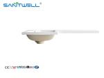 SWBG900L Left Hand Hot Sale Artificial Stone Basins Glossy White Washing Hand