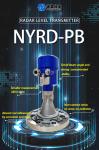 NYRD-PB-A ±3mm Accuracy High Accuracy Radar Water Level Sensor for Tank Liquids
