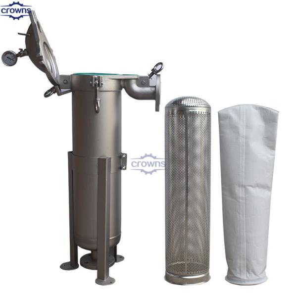 0.5micron 20inch Stainless Steel SS304/316L Single10inch Sanitary Filter Housing