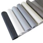 Polyester One Way Electric Blackout Roller Fabric Blinds Shades For Windows