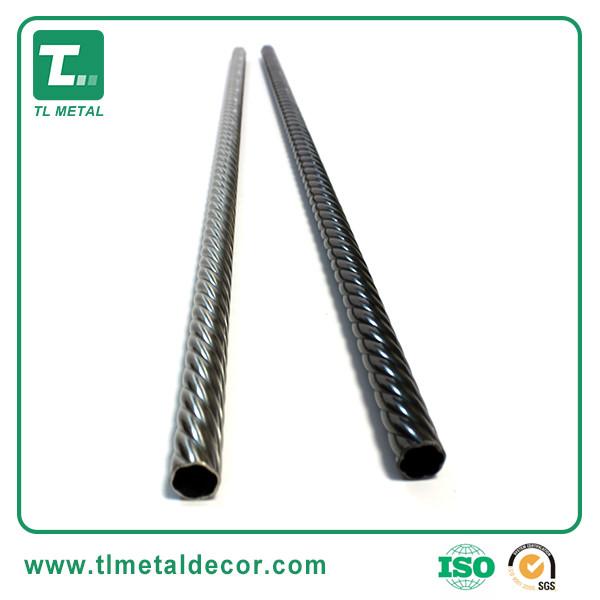 5/8", 3/4" Plain twisted baluster picket stair steel railing post China supplier