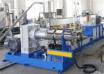 Two Stage Horizontal Plastic Pelletizing Machine For PVC Cable Material ZL75-180