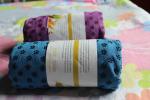 microfiber yoga mat towel with customer label for sale