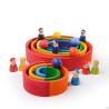 Buy cheap DIY 3D Wooden Toys Rainbow Building Blocks Large Size For Children Kids from wholesalers