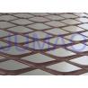 Buy cheap Perforated Strong Architectural Expanded Metal Flattened With Diamond Holes from wholesalers