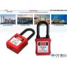 Buy cheap Durable Lock Out Padlocks , Dust Proof Nylon Shackle ABS Lock Out Locks from wholesalers