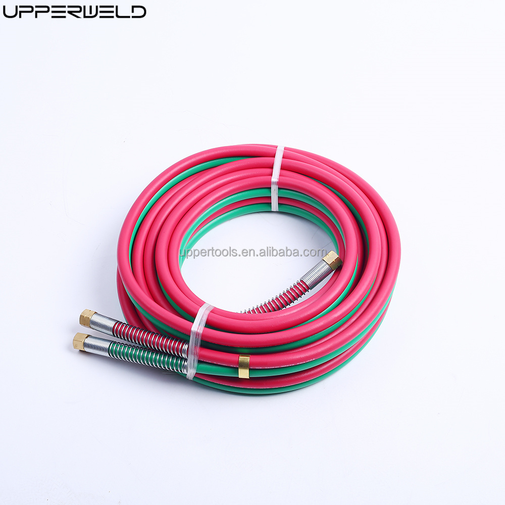SAE Standard Rubber Bicolour Tube Gas Oxygen Acetylene Welding Hose Propane Hose 12FT 50FT