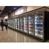 Buy cheap Open Glass Door Merchandiser Refrigerator 220v-240v Voltage 2050mm height from wholesalers