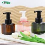 15oz Square Foam Pump Bottle Eco Friendly Facial Foam Cleanser Bottle For