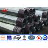 Buy cheap Hot Dip Galvanized Steel Pole Utility Power Electric Transmission Poles With Accessories from wholesalers