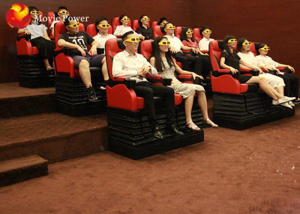 Buy cheap 4D Movie Theater Thrill Rides Interesting Themes Movement Seats In Dubai Market from wholesalers