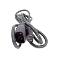 Buy cheap C13 C14 Power Cord Copper Lan Cable 1.5m Black 18AWG C19 C20 PDU IEC320 product