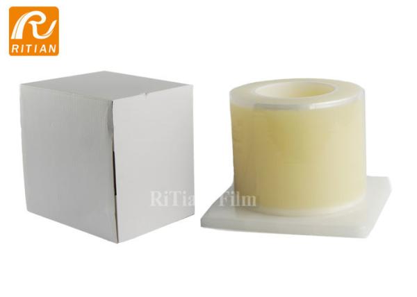 Buy cheap Clear blue pink Dental Barrier Film Roll 4x6 Inch Acrylic Adhesion Customized Logo from wholesalers