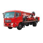 300m Depth Truck Mounted Water Well Drilling Rig 6×4 Chassis 85km/h