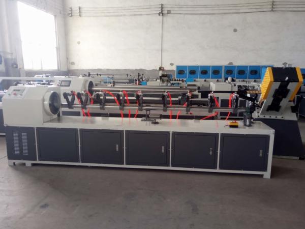 Buy cheap Lengthening Multi - Knife Paper Tube Cutting Machine Paper Tube Length 120-2700 Mm from wholesalers