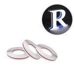 4mm Outdoor Signage Sign Bottom Side Pass Light Trim Cap 4.3kg/roll
