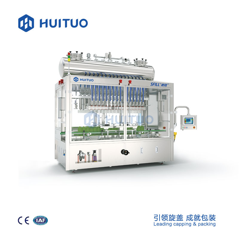Touch Screen Daily Chemical Products Automatic Bottle Filling Machine