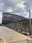 6061 Large Aluminum Profiles Anodized PVDF Coating Sun Camp Awnings