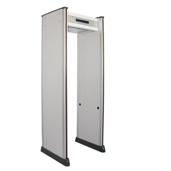6 Zone Pass Through Metal Detector For Airport / Railway Station High Sensitivit